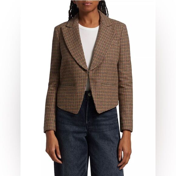 rag & bone Elle Houndstooth Blazer size 0 - Picture 2 of 14